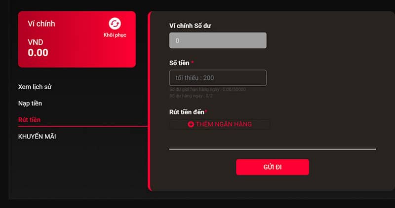 các bước rút tiền Eu9